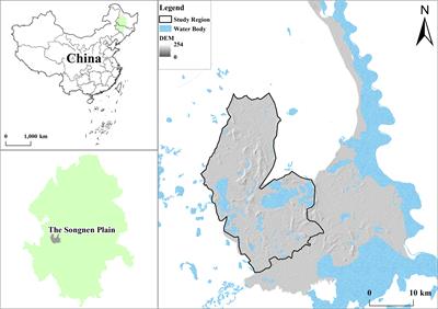 Response of vegetation variation to climate change and human activities in semi-arid swamps